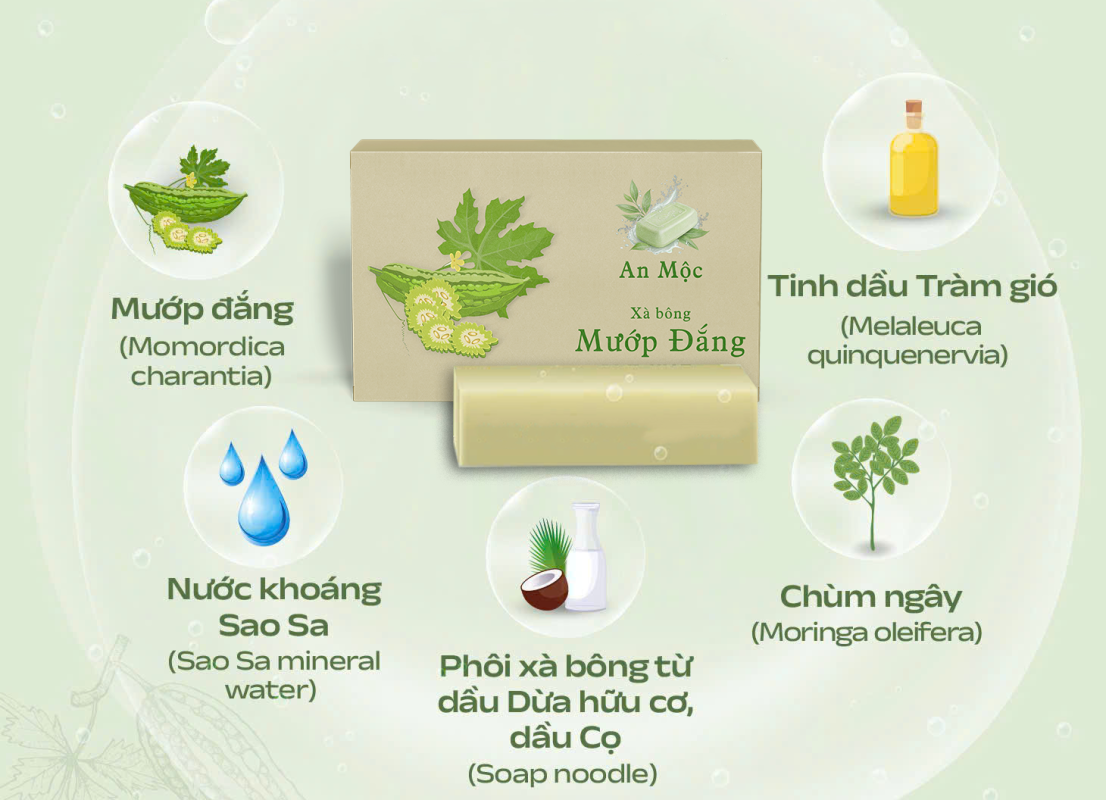 Xà bông mướp đắng An Mộc