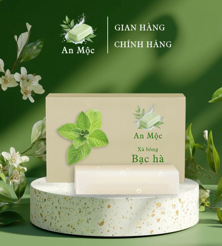 Xà Bông Trị Mụn Lưng Bạc Hà