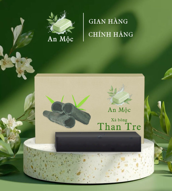 Xà bông than tre hoạt tính An Mộc - 110g